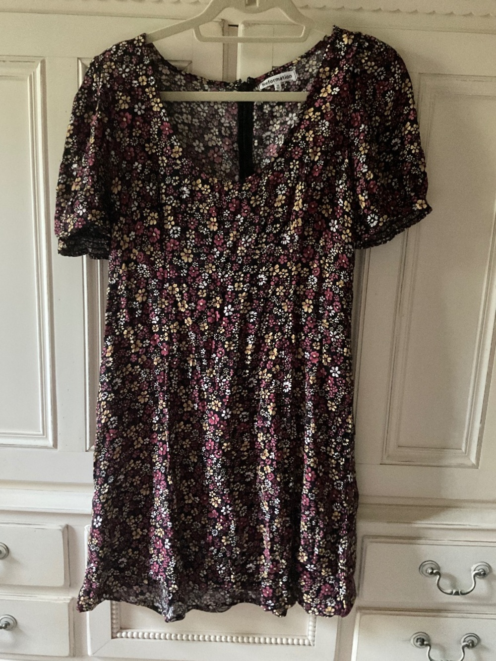 SZ 10 Reformation Floral Dress